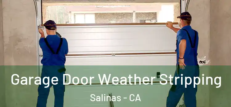  Garage Door Weather Stripping Salinas - CA
